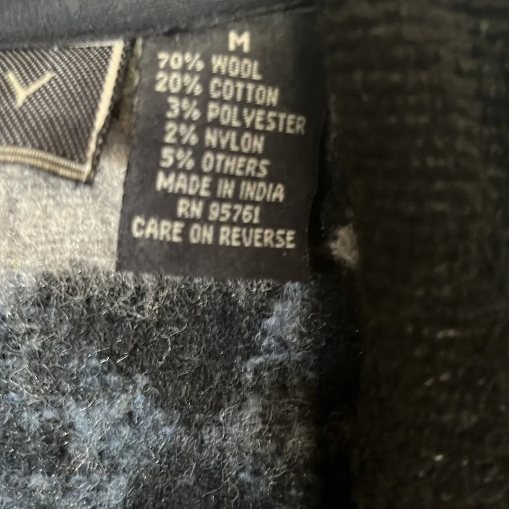 WOOL BLEND SIZE MED SOUTHWEST PATTERN JACKET - Picture 8 of 8